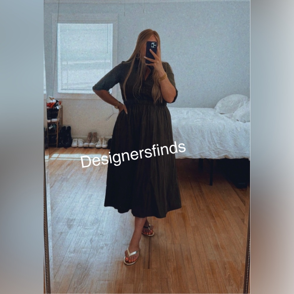 ZARA MIDI SHIRT DRESS ZW COLLECTION